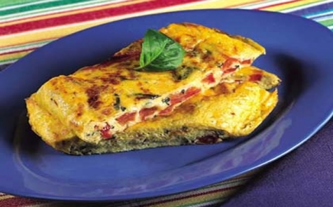 Tortilla caprese
